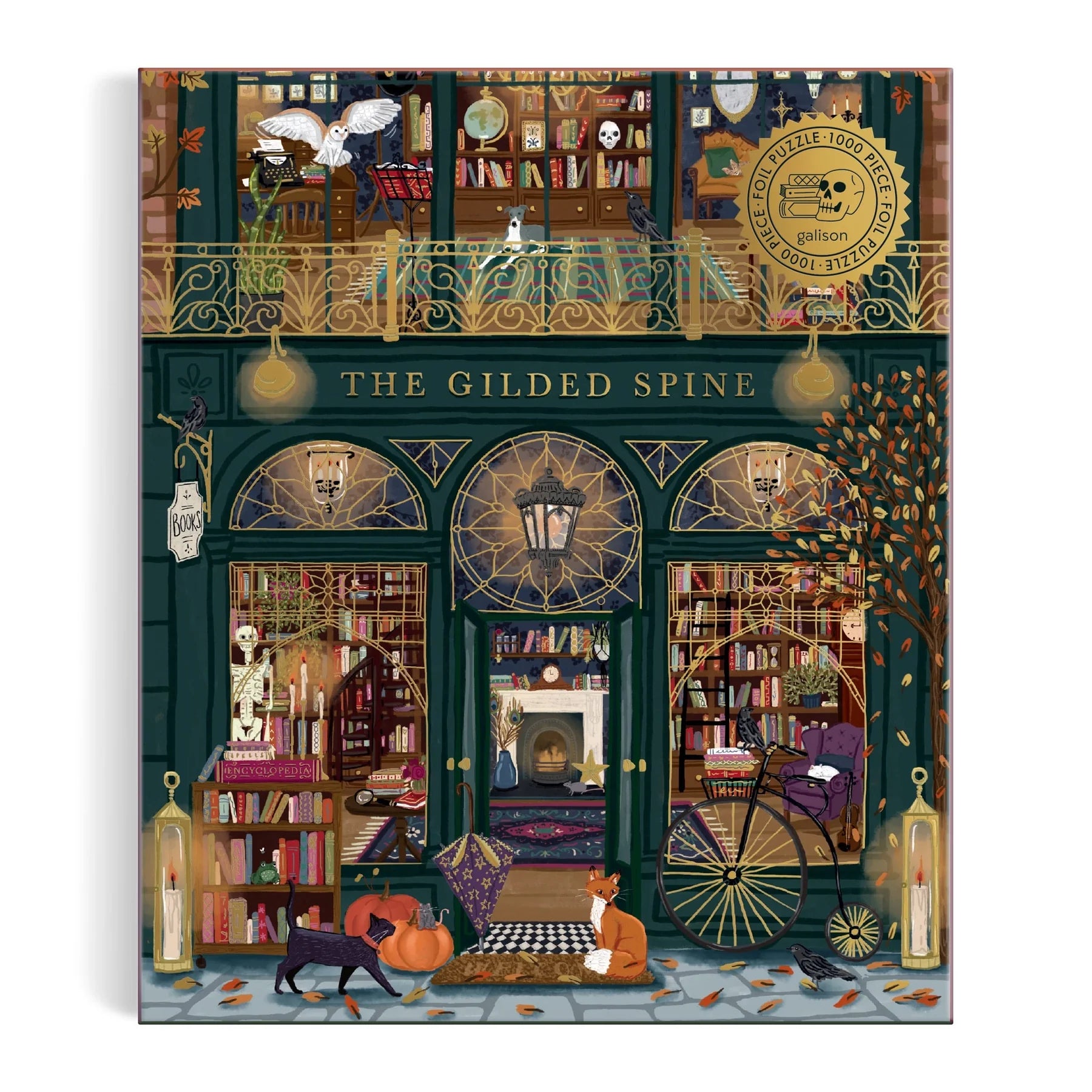 The Gilded Spine (1000pcs) (FOIL)