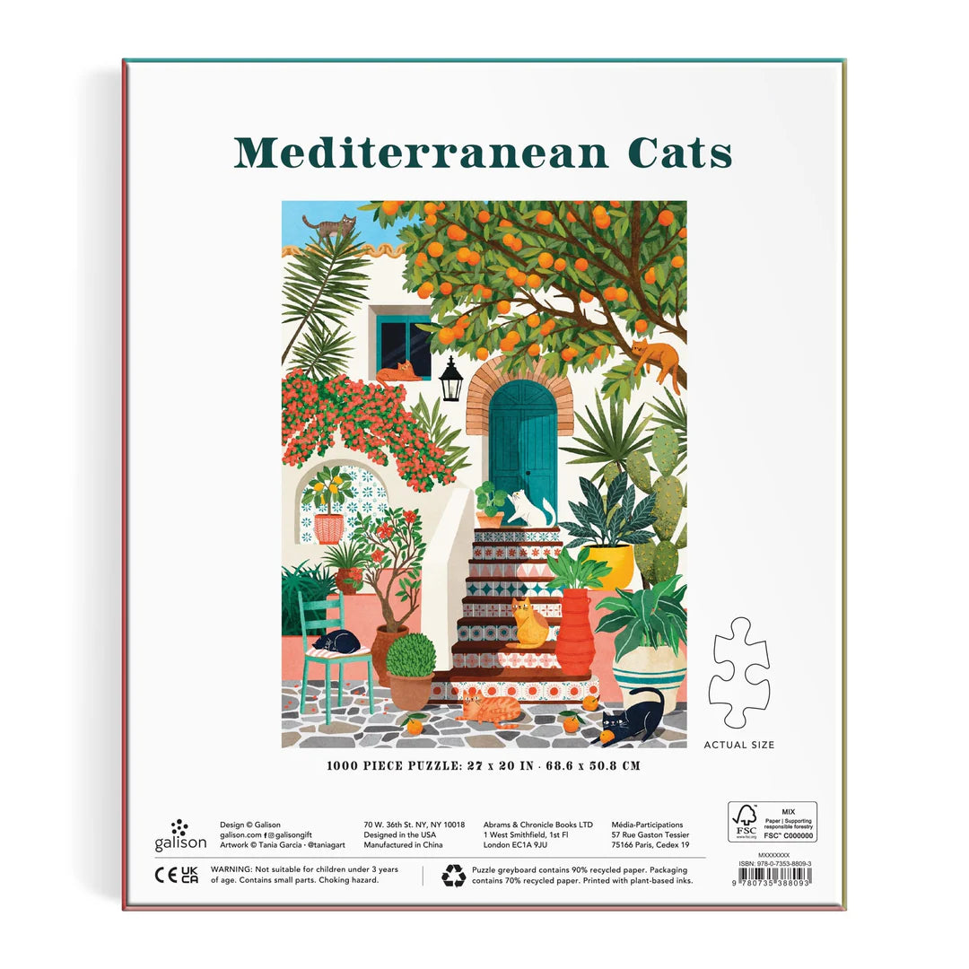 Mediterranean Cats (1000pcs)
