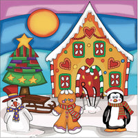 Diamond Painting - Monsieur pain d'epices et ses amis, Anie Maltais