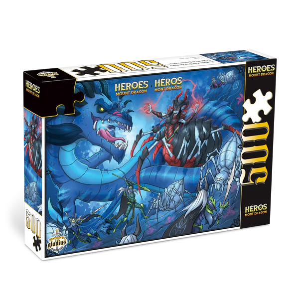 Héros du Mont Dragon – La Bataille du Sanctuaire Elfique  (500pcs)