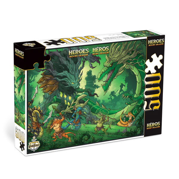 Héros du Mont Dragon – La Bataille de la Forêt Maudite (500pcs)