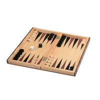 Wooden Backgammon, Chess & Checkers - 3-in-1 set