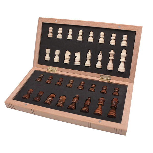 Magnetic Chess Board (Wood)