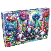 Gnomes Among Flowers (1000pcs)