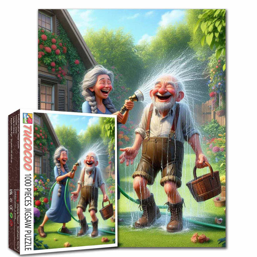 Playful Seniors - Garden Fun Seniors (1000pcs)