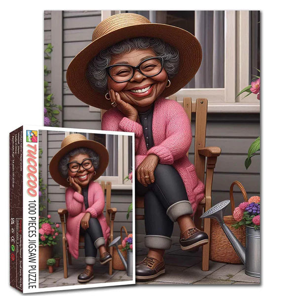 Playful Seniors - Garden Serenity (1000pcs)