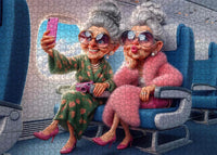 Playful Seniors - Glamorous Grandmas Selfie (1000pcs)