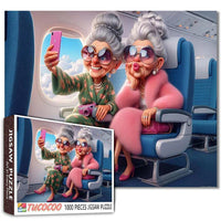 Playful Seniors - Glamorous Grandmas Selfie (1000pcs)