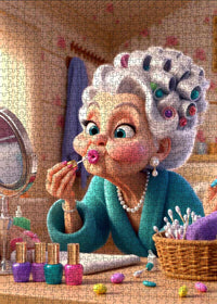 Playful Seniors - Playful Makeup Morning (1000pcs)