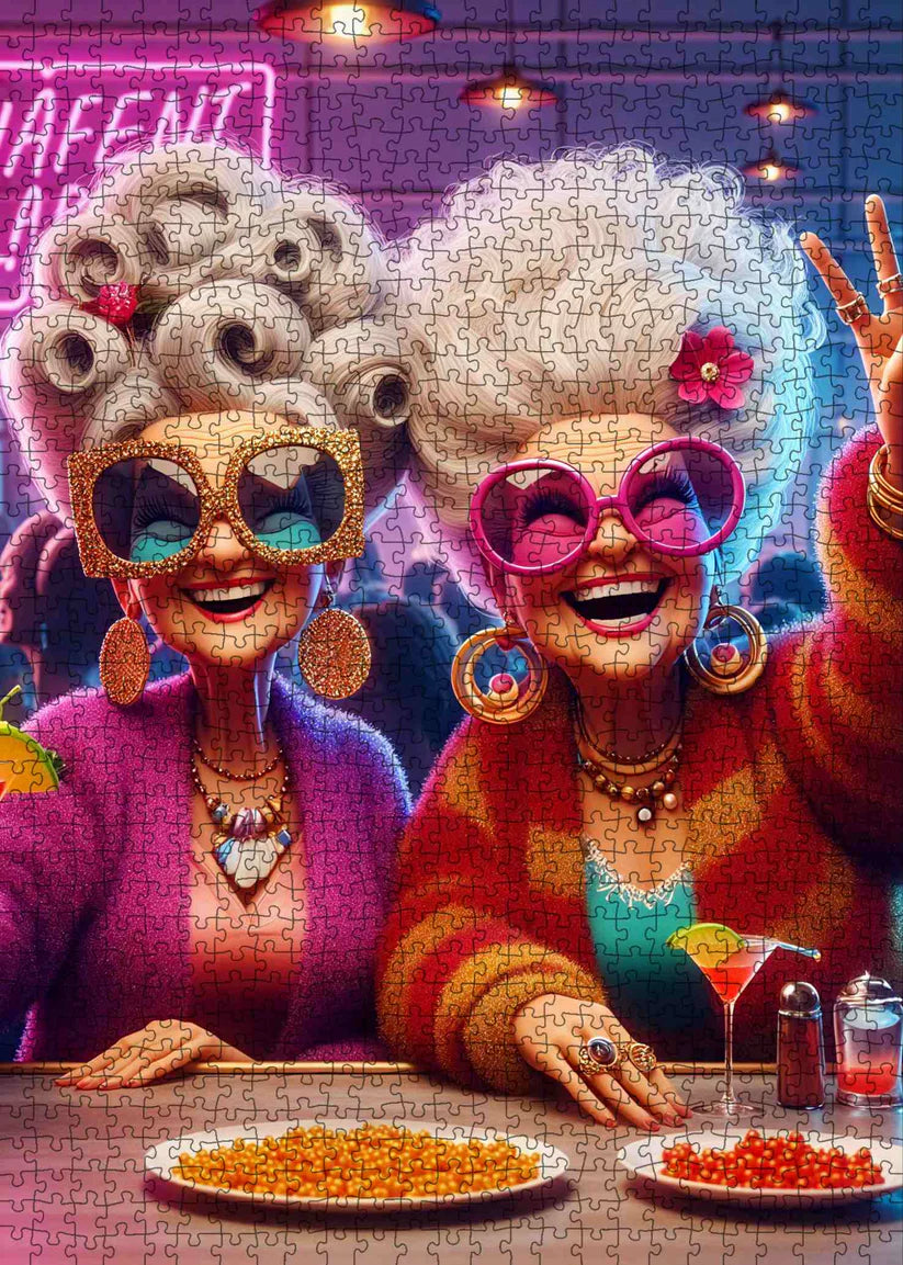 Playful Seniors - Glamorous Ladies Night Out (1000pcs)