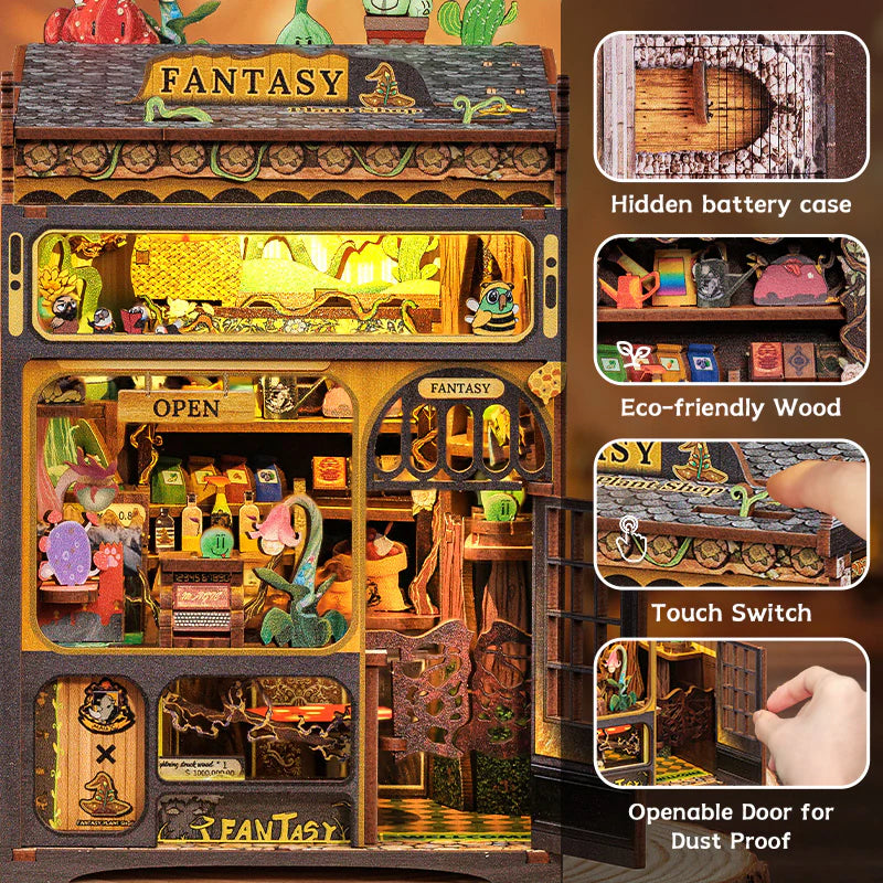 Coin lecture - Boutique de plantes fantastiques (Bois) 