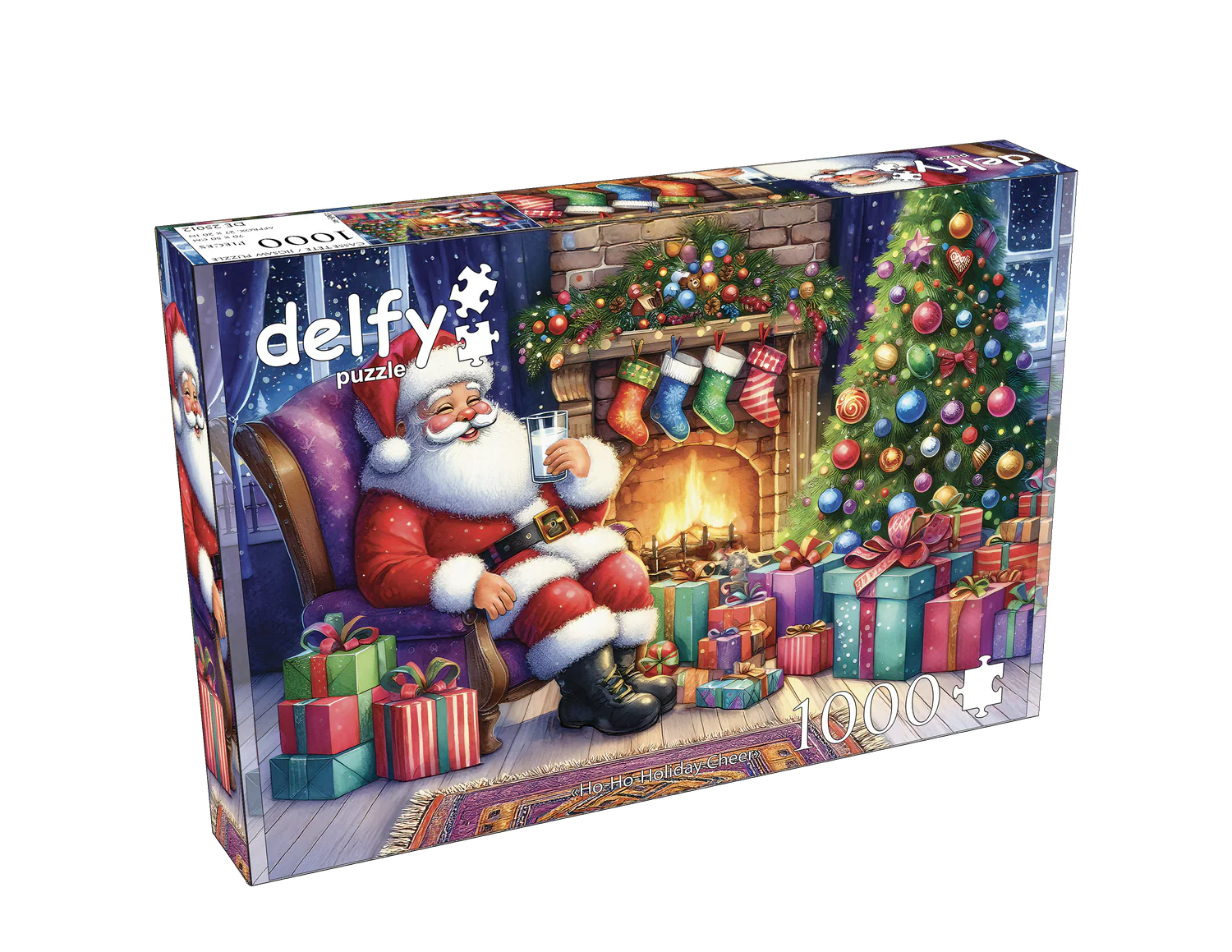 Ho-Ho-Joie des Fêtes (1000 pièces)