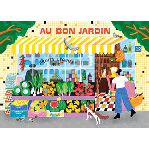 Sur le marché / mar marches, Carole Barraud (1000pcs)