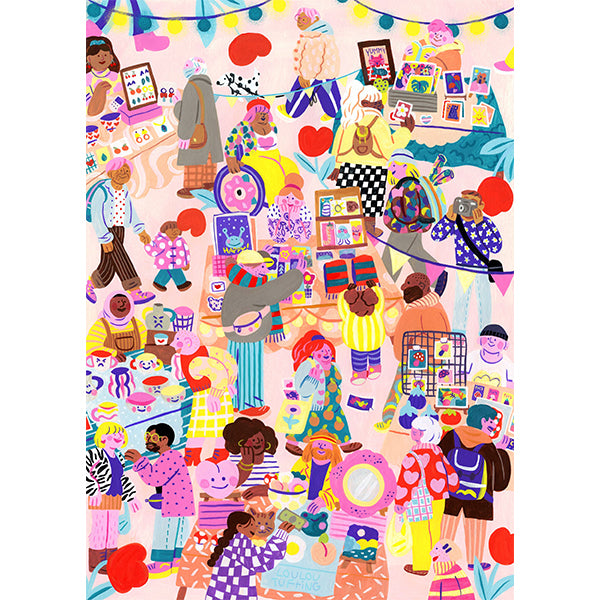 Pop-Up Market, Marie Boiseau (1000pcs)