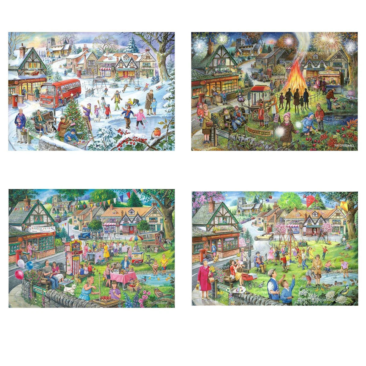 Seasons on the Green (4 x 500 pcs)