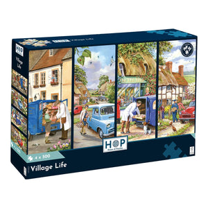 Village Life (4 x 500 pcs)