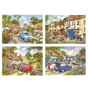 Village Life (4 x 500 pcs)