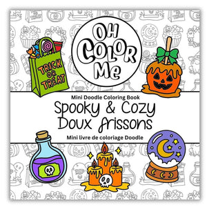 Spooky & Cozy - Mini Coloring Book