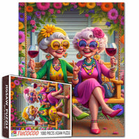 Playful Seniors - Happy Hour Grandma Friends (1000pcs)