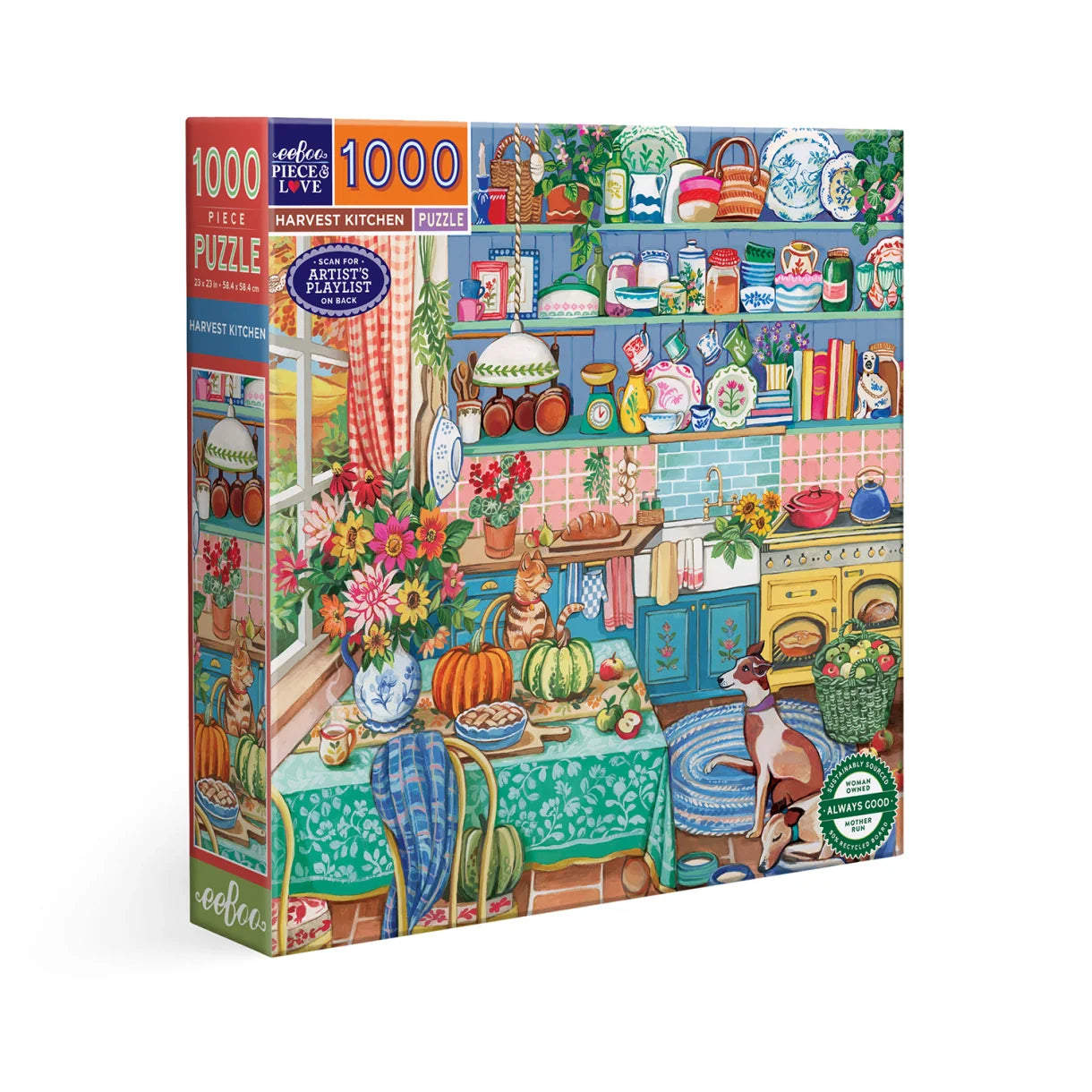 PFG Harvest Kitchen (1000pcs) (Usage/Used - PUZZLES FOR GOOD)