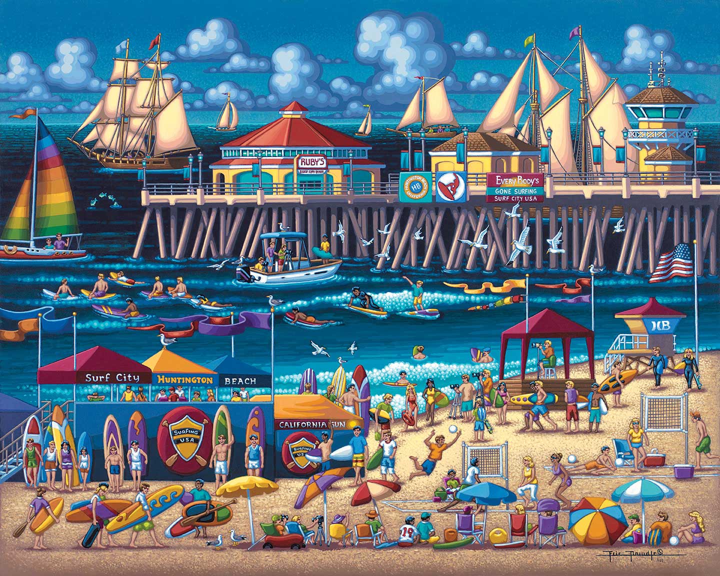 Huntington Beach (500pcs)