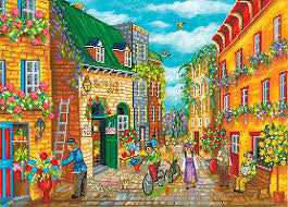 Diamond Dotz - L'allée des 1001 fleurs, Christine Genest 