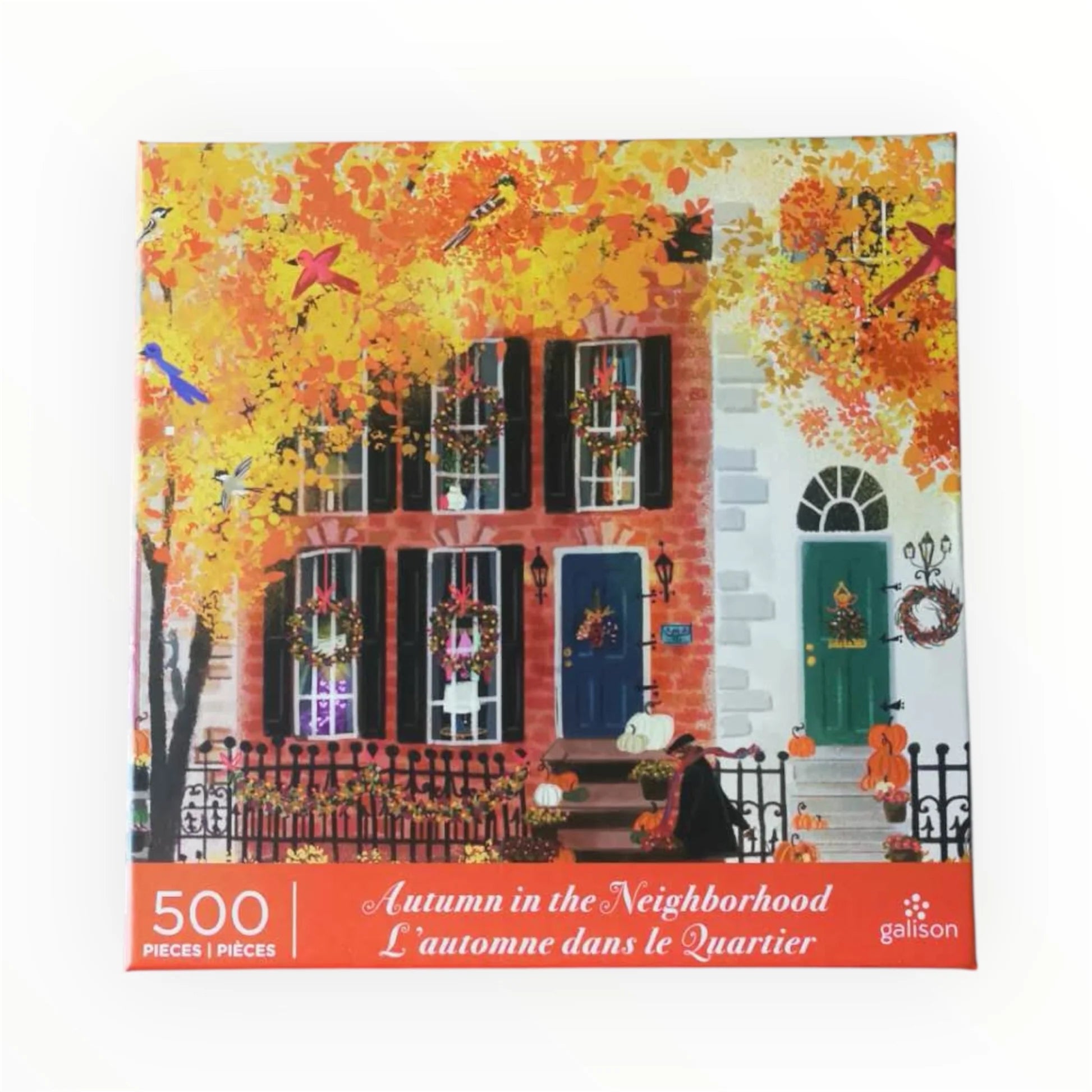 PFG Autumn in the Neighborhood (500pcs) (Usage/Used - PUZZLES FOR GOOD)