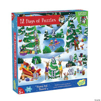 Calendrier de l'Avent - 12 jours de puzzles