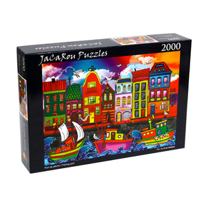 Fishing Port/ Port de pêche, Anie Maltais - 2000 pcs