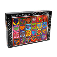 Coeurs Matelasses / Hearts matelassés, Anie Maltai (1000pcs)
