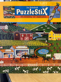 PFG Puzzle Stix - Cloverfield Farms (500pcs) (utilisation / utilisée - puzzles pour de bon)