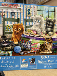 PFG commençons (utilisation / utilisée - puzzles pour de bon)