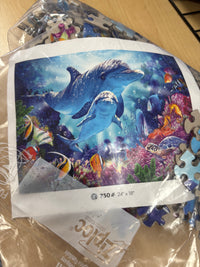 Sac PFG # 11 Dolphins (utilisation / utilisée - puzzles pour de bon)