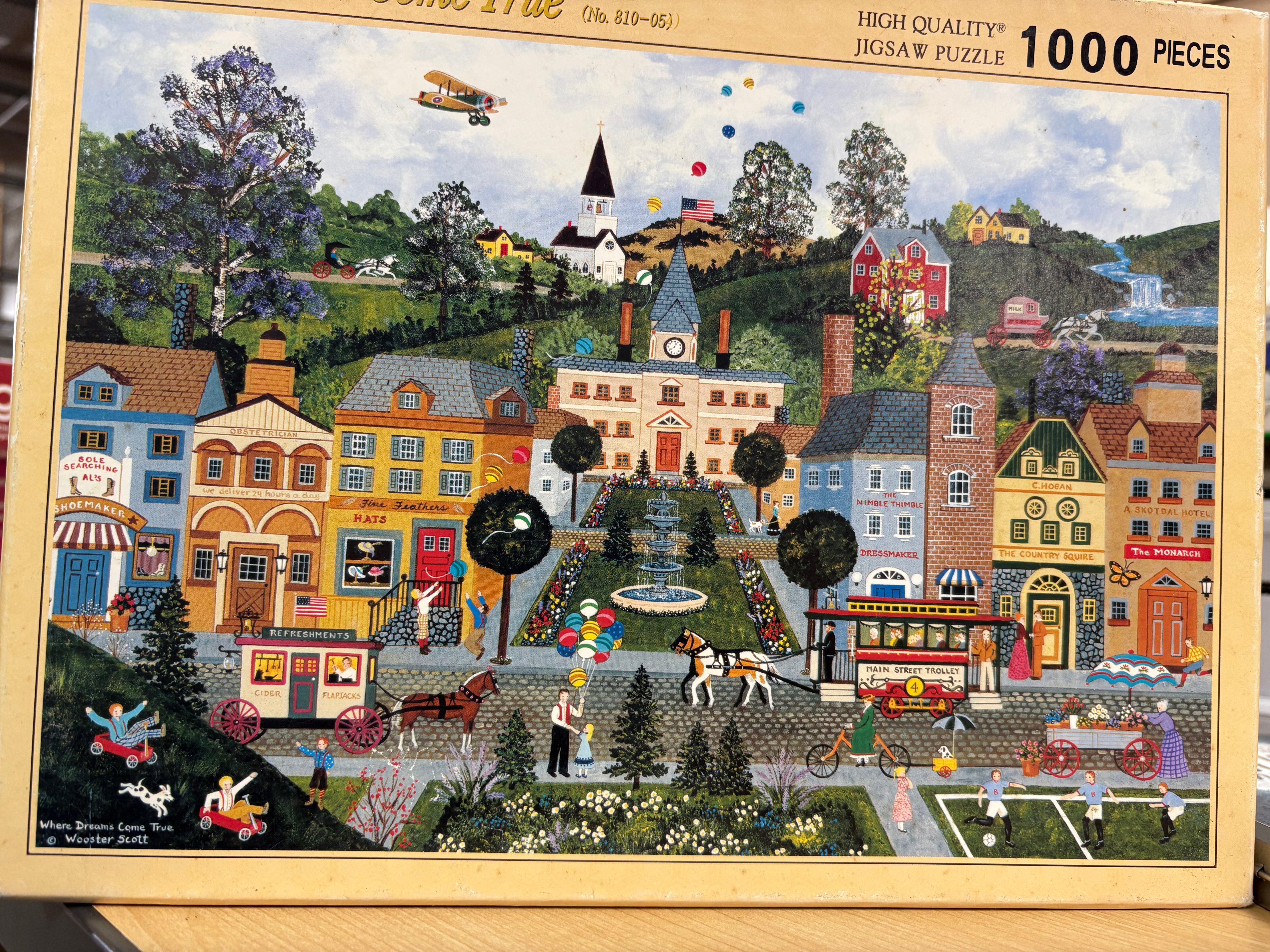 PFG Where Dreams Come True (1000pcs) (Usage/Used - PUZZLES FOR GOOD)