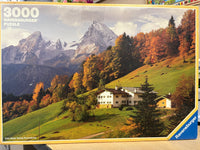 PFG Ravensburger automne à Berchtesgaden (3000pcs) (utilisation / utilisée - puzzles pour de bon)