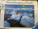 PFG Ravensburger Penguins (1500pcs) (utilisation / utilisée - puzzles pour de bon)