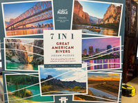 PFG 7-en-1 Great American Rivers (Utilisation / Utilisé - Puzzles pour de bon)