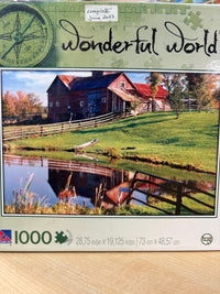 PFG Wonderful World - Craftsbury Common, Vermont (Usage/Used - PUZZLES FOR GOOD)