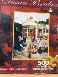 PFG Saturday at the Country Store, Susan Brabeau (500pcs) (Usage/Used - PUZZLES FOR GOOD)