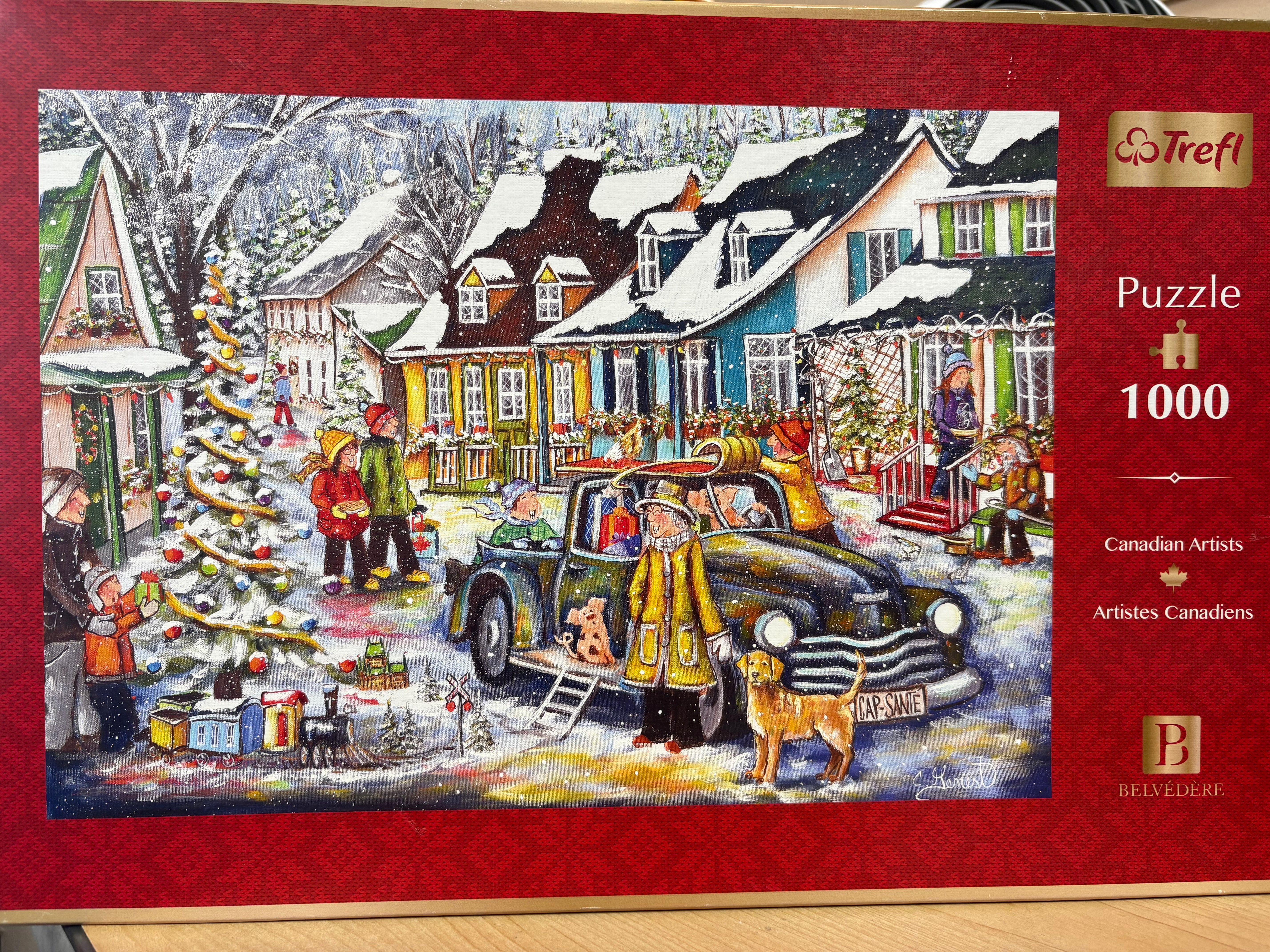 PFG Good Old Times, Christine Genest (1000pcs) (Usage/Used - PUZZLES FOR GOOD)