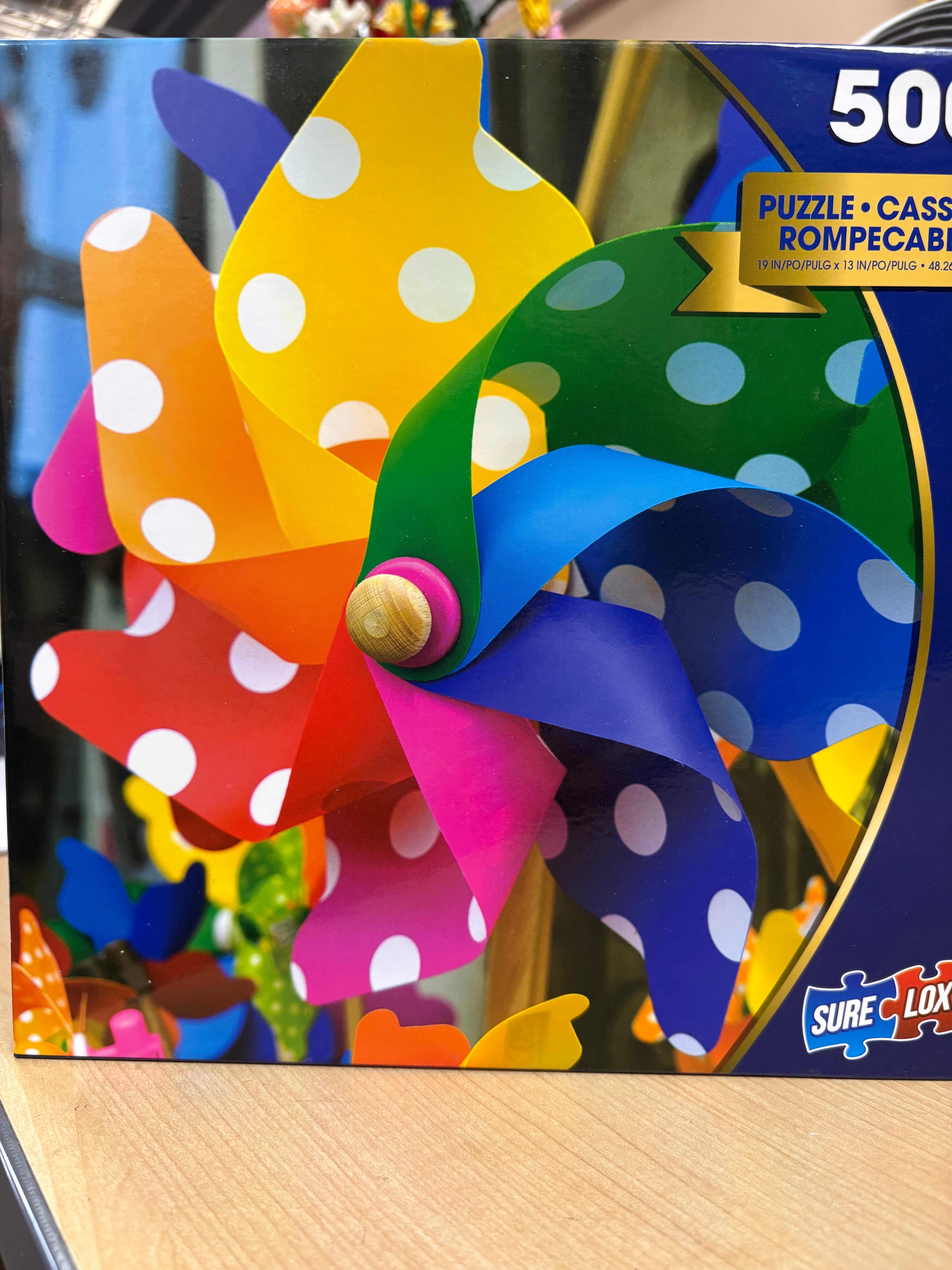 PFG Colorful Pinwheels (500pcs) (Usage/Used - PUZZLES FOR GOOD)