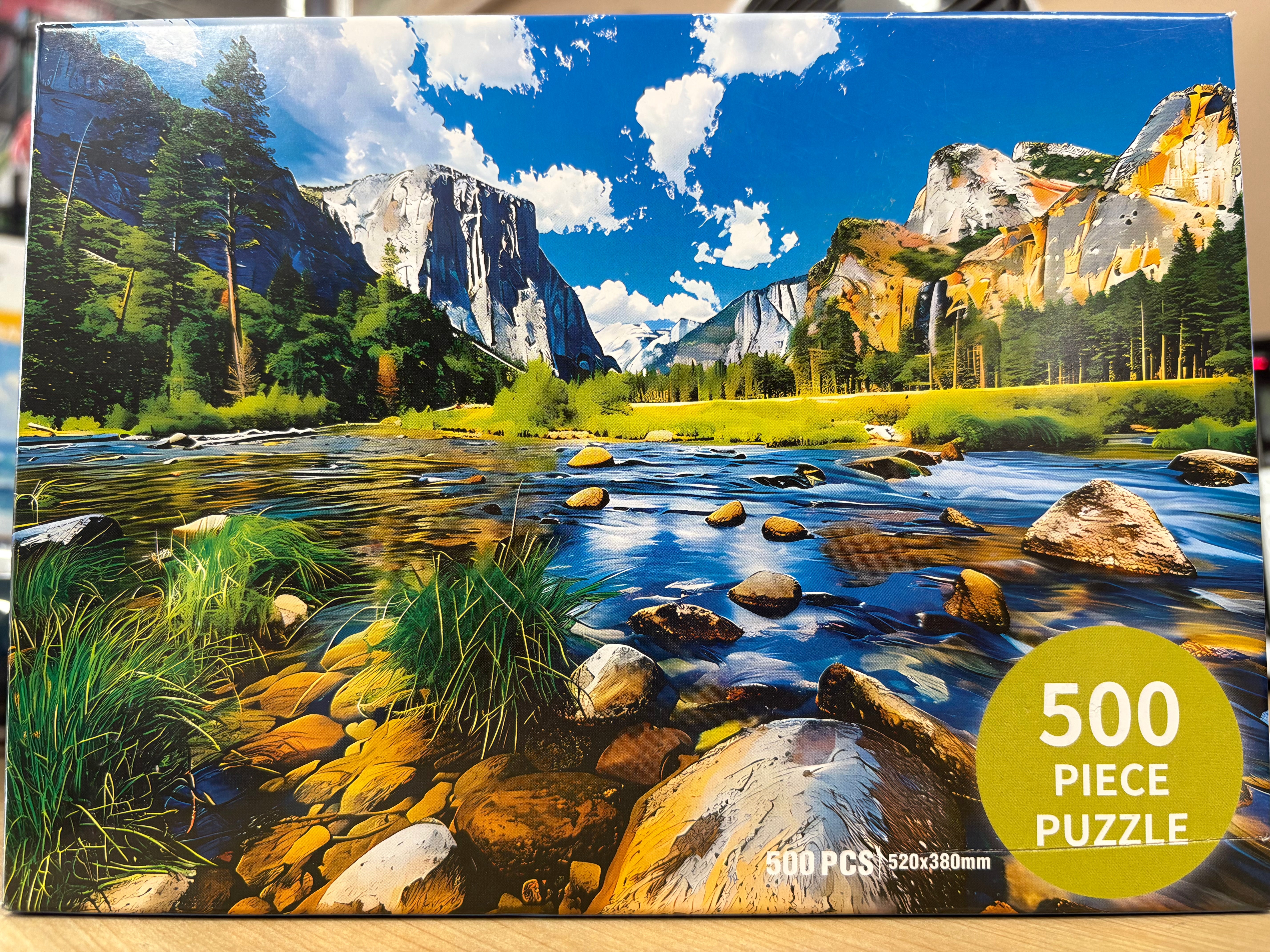 PFG Rocky Lake (500 pièces) (Utilisation - PUZZLES FOR GOOD)
