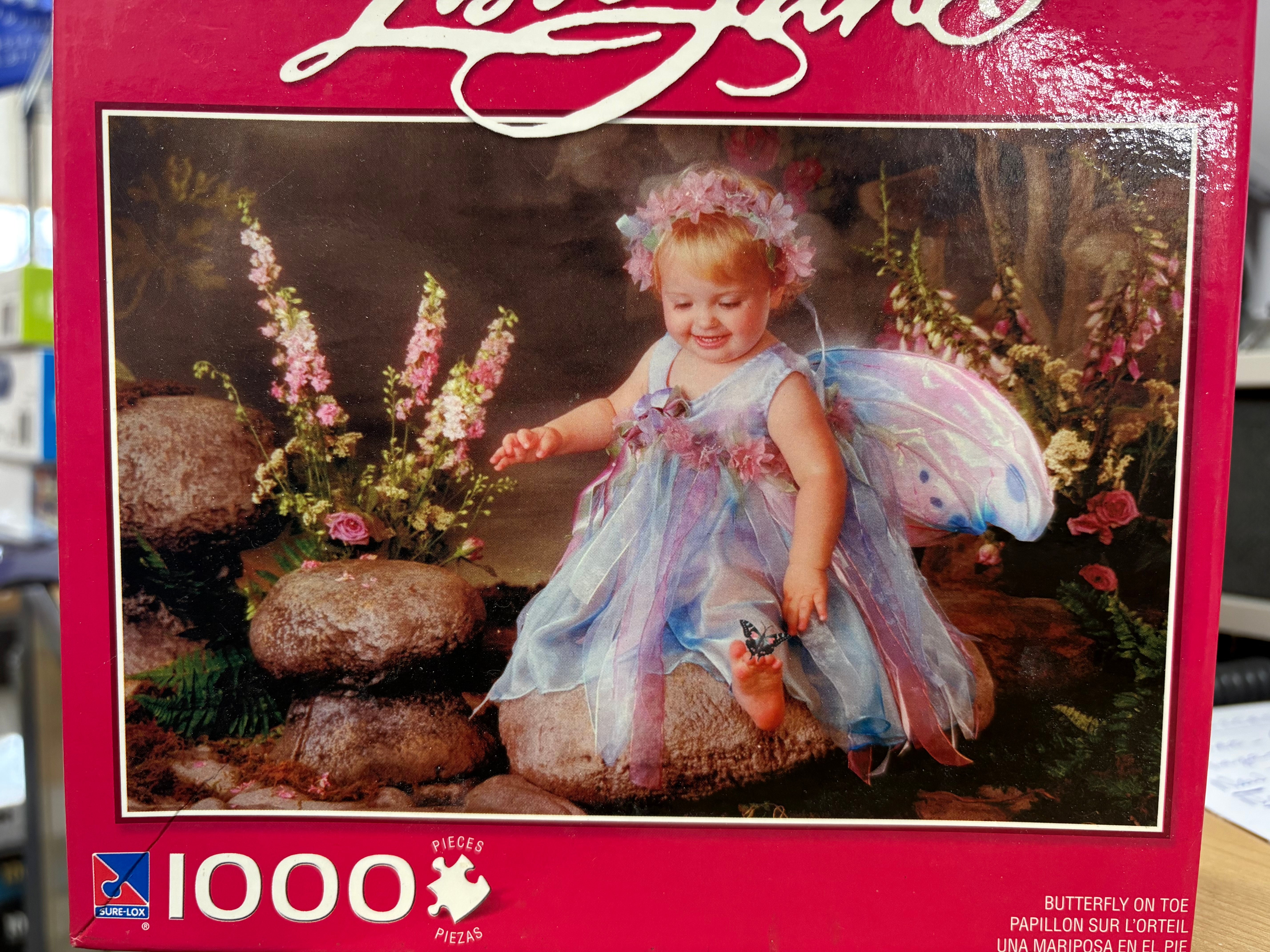 PFG Papillon sur l'orteil (1000 pièces) (Usage/Utilisé - PUZZLES FOR GOOD)