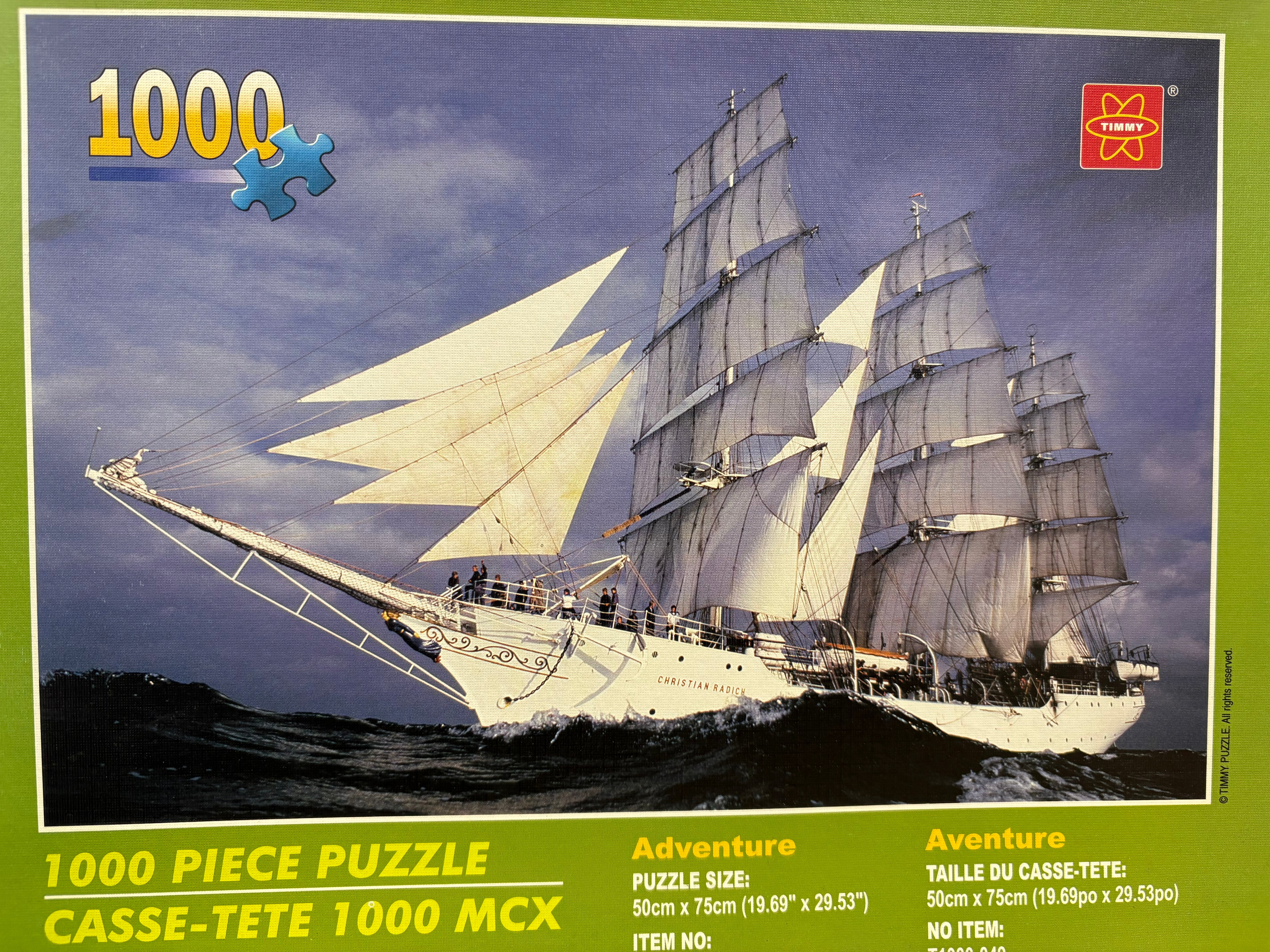 PFG Adventure (1000 pièces) (Utilisation - PUZZLES FOR GOOD)