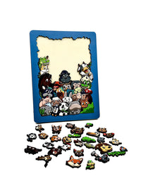 School Photo (Wood) (53pcs)