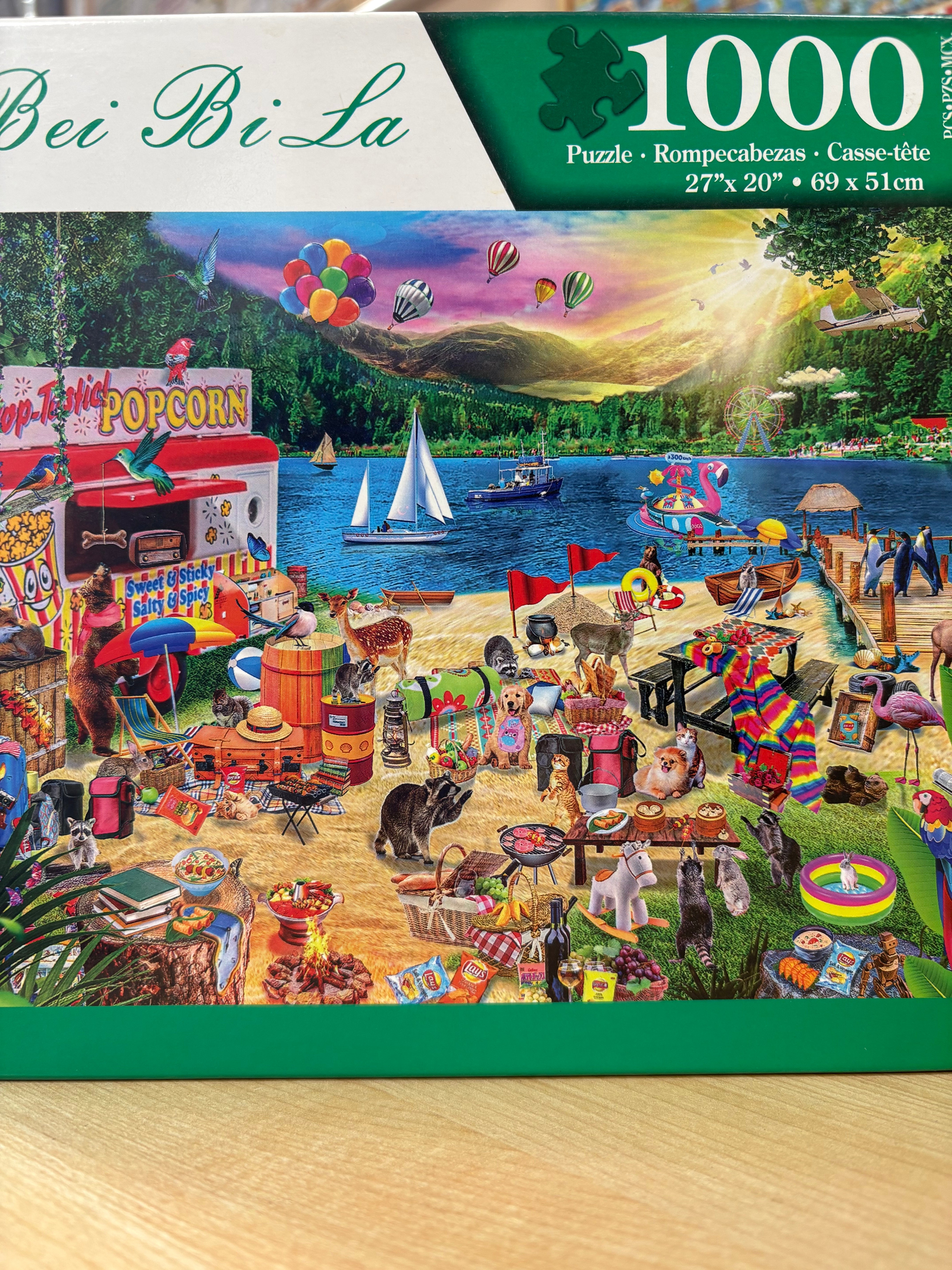PFG Popcorn Stand (1000pcs) (Usage/Used - PUZZLES FOR GOOD)
