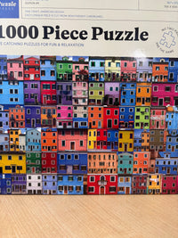 PFG Colorful Homes (1000pcs) (Usage/Used - PUZZLES FOR GOOD)