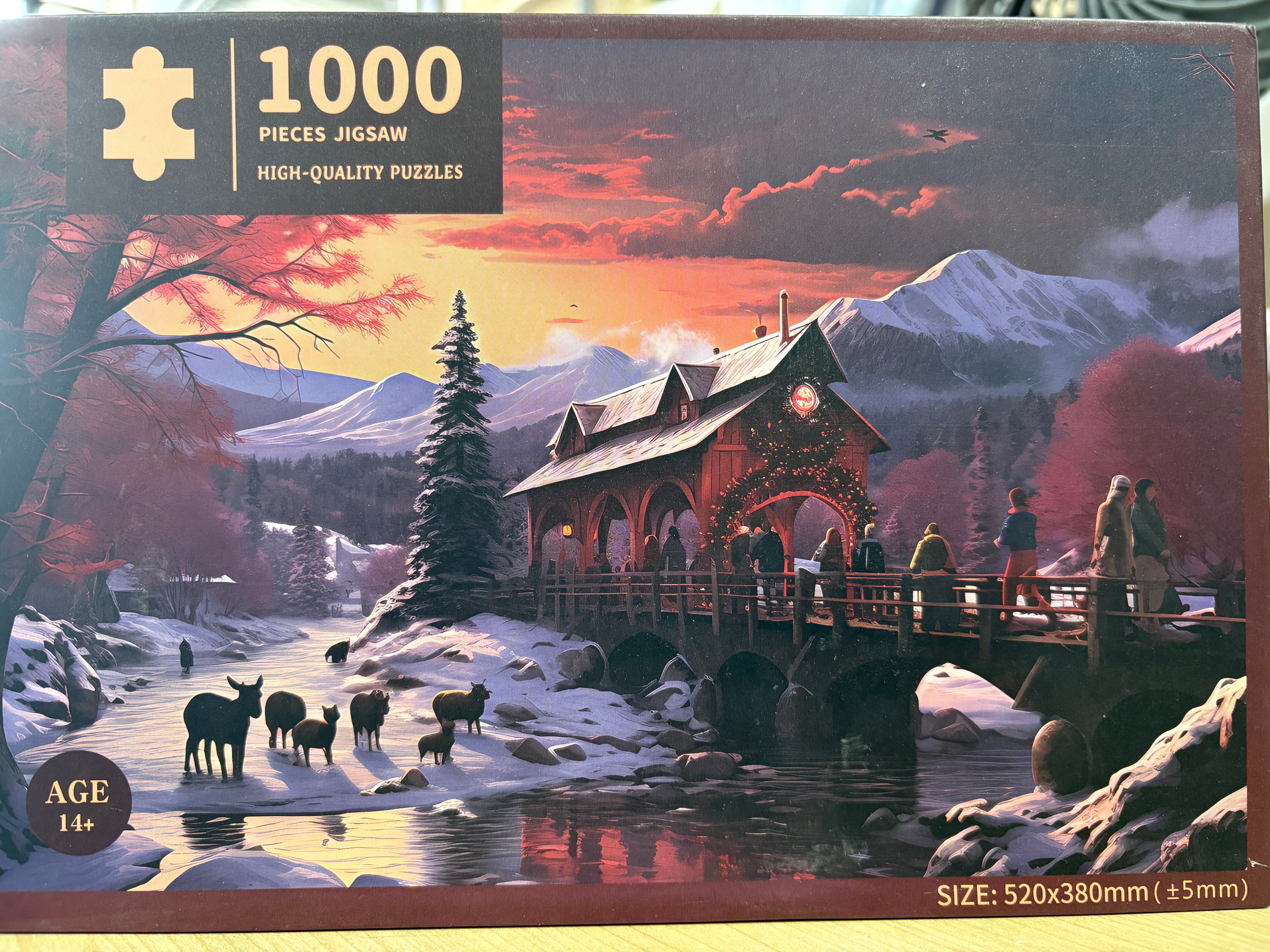 PFG Scène d'Hiver (Usage/Utilisé - PUZZLES FOR GOOD)