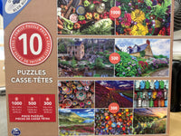 PFG Family Puzzle Pack 10-in-1 Multipack (Usage/Used - PUZZLES FOR GOOD)
