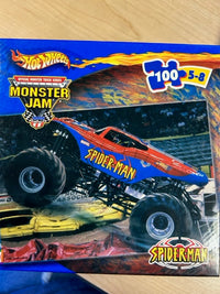 PFG Monster Jam Spider-Man (100pcs) (utilisation / utilisée - puzzles pour de bon)